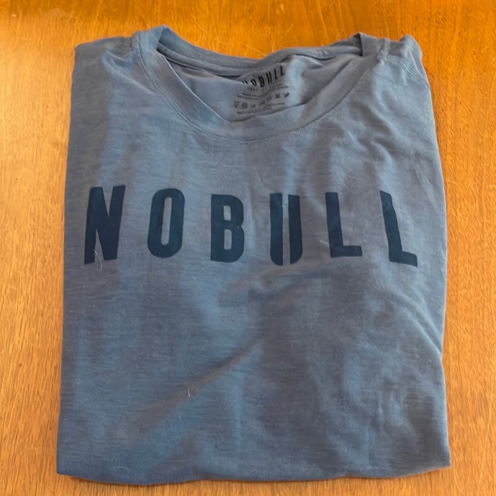 NOBULL Blue Short Sleeve Tee